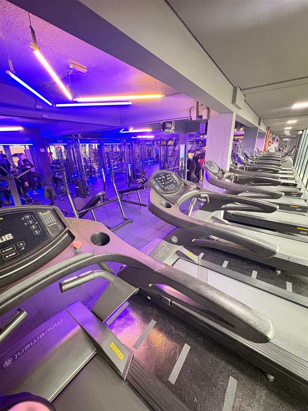 Esteiras e cardio da Villa Vip Academia