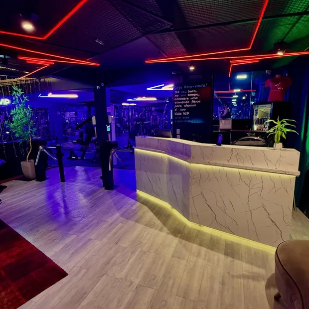 Recepção da Villa Vip Academia